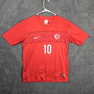 Nike Trikot Herren Medium Rot Arda Türkei Team Heim 2014 2016 National - Bild 1 von 10