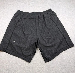 Pantalones Cortos Lululemon Pace Breaker Para Hombre XL 9” Forrados Gris Carbón Atléticos Correr  - Imagen 1 de 8