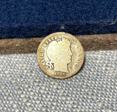 (#101994) Дайм Барбера: 1896.    Хорошо. - Изображение 1 из 2
