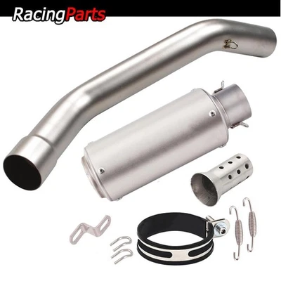 Полная выхлопная система из нержавеющей стали 2 дюйма для Kawasaki Ninja ZX-10R 2008-2020 - Изображение 1 из 4