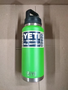 Yeti Rambler 36 oz Bottle with Chug Cap Canopy Green Rare Limited Edition - Bild 1 von 4