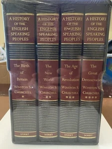 A History of the English Speaking Peoples Winston S. Churchill Box Set of 4 NEW - Picture 1 of 6