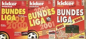 3 Kicker Sonderhefte Bundesliga 2000er Jahre, super Zustand, mit Stecktabelle - Bild 1 von 10