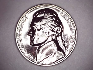 1963 5c doubled die reverse proof jefferson nickel #3 - Picture 1 of 10