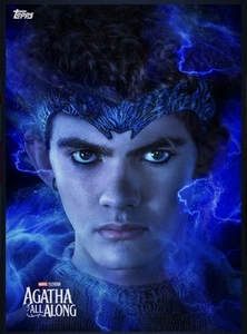 Topps Marvel Collect DIGITAL EPIC Agatha All Along Wiccan Poster 06 - Picture 1 of 2