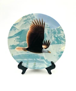 "The Bald Eagle" Bird Plate Edwin Knowles Collection 1988 #12234C - Picture 1 of 8