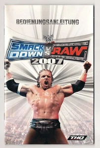 Playstation PS 2 Spielanleitung Manual - Smack Down VS Raw 2007 (A66) - Picture 1 of 2