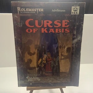 VTG 1995 Rolemaster Adventures CURSE OF KABIS Shadow World ICE #6303 - Picture 1 of 7