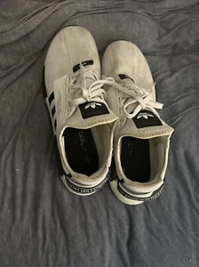 Adidas Die Weltmarke Mit Den 3 Stripes White Schuhe Stahlkappe Größe US 12 EU 45 - Bild 1 von 5