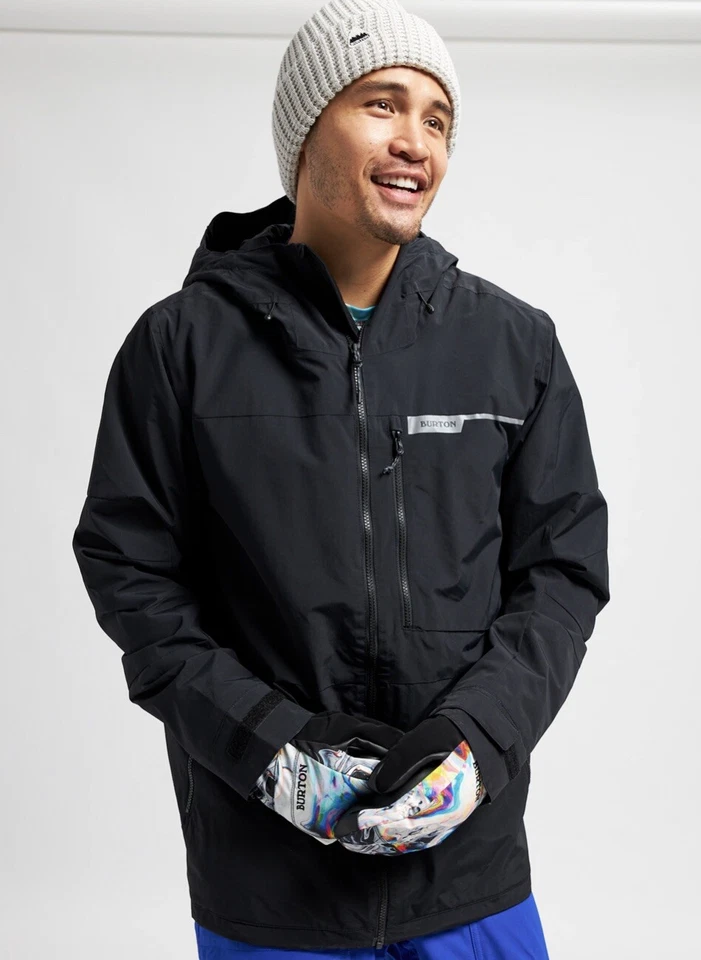 Burton Men's Standard Peasy Jacket Dress Black Medium