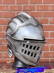 1:1 Dark Souls Knight Oscar Cosplay Helmet Medieval Halloween Party Mask Props - Picture 1 of 9