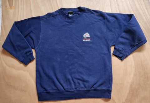 Vintage Columbus Blue Jackets Sweater Men's Large Cover
