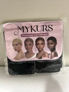 Black Wig Caps for Women, Nylon Hair Caps for Wig, 24 Pieces - Picture 1 of 5