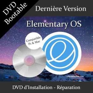 DVD Bootable Elementary OS + Guide d'utilisation - Photo 1/1