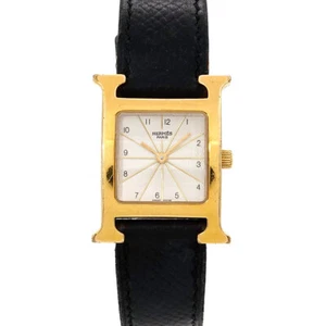 HERMES H Watch HH1 201 Quartz White Dial Ladies Watch 90282719 - Picture 1 of 8