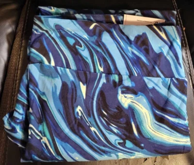 NOBO NO BORDERS LEGGINGS TOBILLO GAMUZA ABSTRACTOS AZULES XXXL (21) NUEVOS CON ETIQUETAS Foto 1 de 3