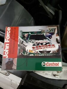 Signed JOHN FORCE Castrol GTX Ford Mustang  AA Funny Car Autographed Picture