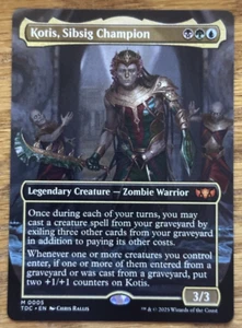 MTG Tarkir Dragonstorm, Kotis, Sibsig Champion - Borderless - Bild 1 von 1