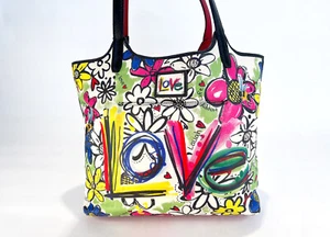 Brighton “ Love Scribble” Tote ( Retired) - Picture 1 of 19