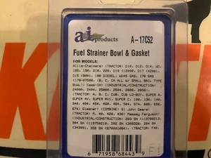A-17C52 Fuel Steiner Bowl. Fits Allis Chambers Case IH Gleaner John Deere and Ma - Picture 1 of 2