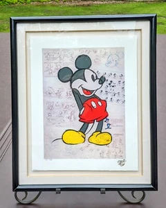 Mickey Art ""70 Jahre Mickey"" nummeriert 1132/7500 gestempelt Disney wunderbarer Zustand - Bild 1 von 22