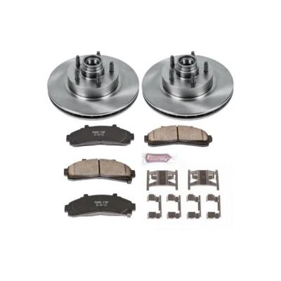 Kit de frenos de disco PowerStop - Delantero - Se adapta a Ford Explorer 1995-2001, Ford Ranger 199 Foto 1 de 4