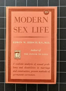 Modern Sex Life Edwin Hirsch 1949 Vintage Permabooks Case History Fiction Sleaze - Imagen 1 de 3