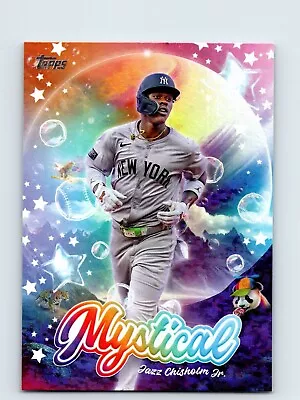 2024 Topps Update #MYS-31 Jazz Chisholm Jr. Mystical - Image 1 of 2