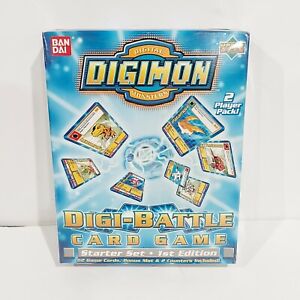 New Digimon Digital Monsters MISB Digi-Battle Card Game Starter Set 1st Edition