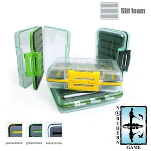 Double Sided Waterproof Fly Box for Fly Fishing Flies - NEW AND FREE U.K. POST - Picture 1 of 1