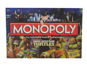 Juego de mesa Monopoly Turtles Teenage Mutant Ninja Hasbro original marca superior - Imagen 1 de 12