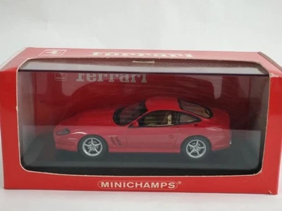 Modellino auto rosso Minichamps Ferrari 550 Maranello 1/43 da collezione - Immagine 1 di 4