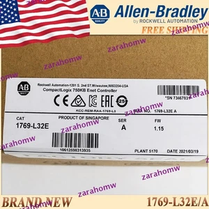 Nuevo módulo controlador Enet AB 1769-L32E/A CompactLogix 750KB EE. UU. 1769-L32E serA - Imagen 1 de 11