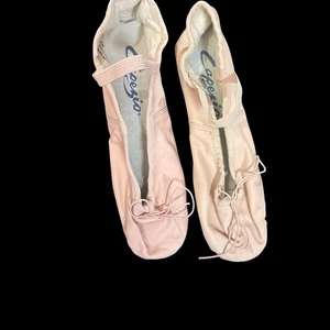 Zapatos de Ballet Capezio Teknik para Mujer Talla 6C Cuero Rosa Suela Dividida Baile NUEVO - Imagen 1 de 11