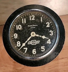 Sterling Electric 1933 Chevrolet Car Original Accessory Dash Clock OEM 33 Chevy - Picture 1 of 7