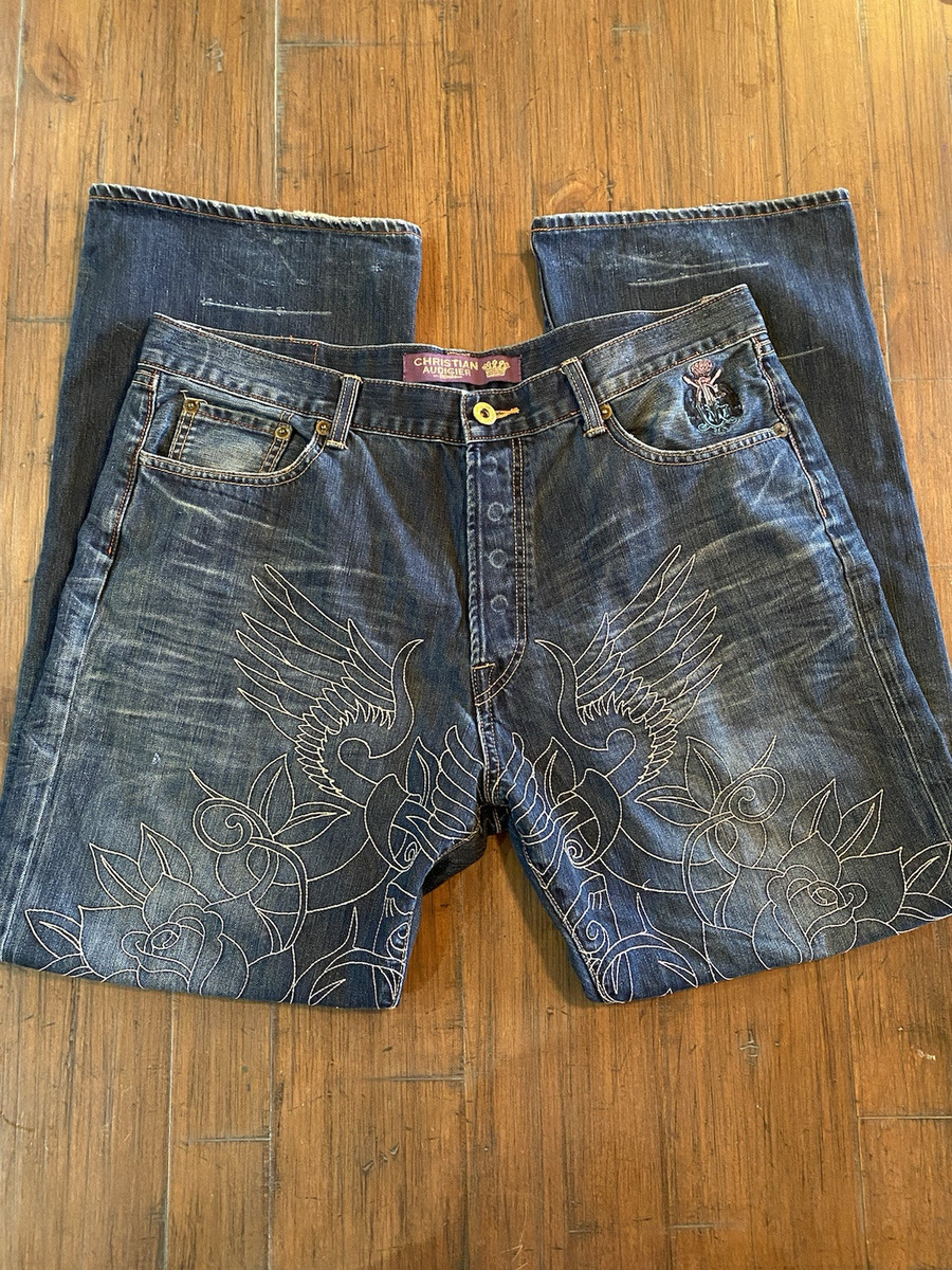 Christian Audigier Men's Jeans for sale | eBay Christian Audigier Men's Jeans for sale | eBay