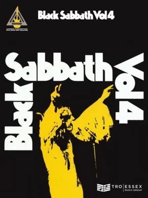 BLACK SABBATH GUITAR TAB /  TABLATURE / ***BRAND NEW*** /  VOL. 4 - Image 1 of 3