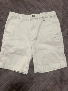 VINEYARD VINES BOYS CHINO SHORTS SIZE 7, WHITE - Picture 1 of 4