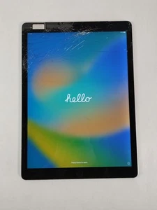 Apple iPad Pro 12.9" (1st Gen) A1652 128 GB iOS 16.7.11 Space Gray Tablet For - Picture 1 of 6