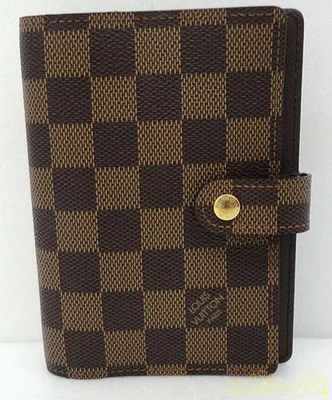Louis Vuitton Authentic 14.5 cm Notebook Cover Damier Agenda PM Made in Spain - Image 1 of 4