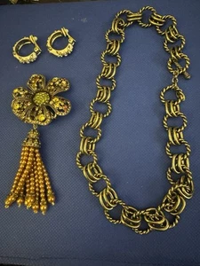 Lote de joyas de Heidi Daus pendientes de collar incluidos - Imagen 1 de 6
