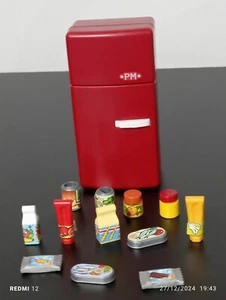 PLAYMOBIL LOT FRIDGE FRIDGE COMBI KITCHEN FOOD MODERN HOME CITY LIFE - Picture 1 of 4