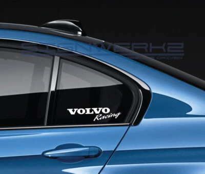 Nuevo par de calcomanías adhesivas Volvo Racing DTM ALEMANIA T5R X90 V40 V60 S90 X60 Foto 1 de 4