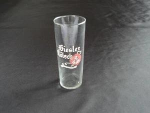 RARE Vintage German GIESLER KOLSCH 0.2L Beer Glass GERMANY 5.5" REIN OBERGARUNG - Picture 1 of 8