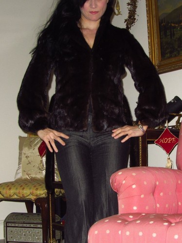 CANADA GOOSE VISONE MOGANO GROSVENOR CANADA HARRODS GIACCA come nuovo HARRODS London goose