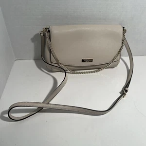 Kate Spade NY Laurel Way Greer Chain Shoulder Handbag Purse Cream Tag Included - Picture 1 of 12