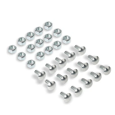 Kit de 28 pernos de parachoques tapa metálica delantera + trasera para Chevelle Nova Lemans Cutlass Foto 1 de 4