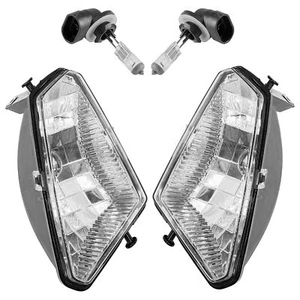 Headlight & Bulb For Polaris Sportsman 500 HO EFI 2005 2006-2010 Left & Right - Picture 1 of 7