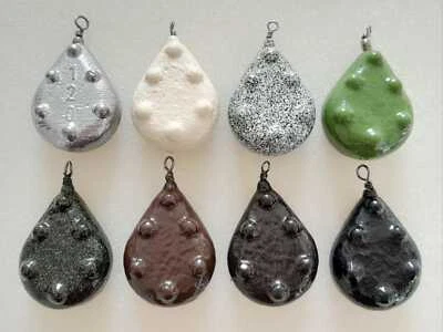 2er Pack 40-200gr Karpfenblei mit Wirbel, Noppenblei, Gripper, Grundblei - Bild 1 von 4