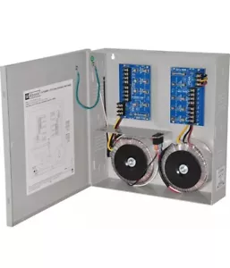 Altronix Fused 8 Output AC Wall Mount CCTV Power Supply, 24/28 VAC, 28/25 Amp - Picture 1 of 3